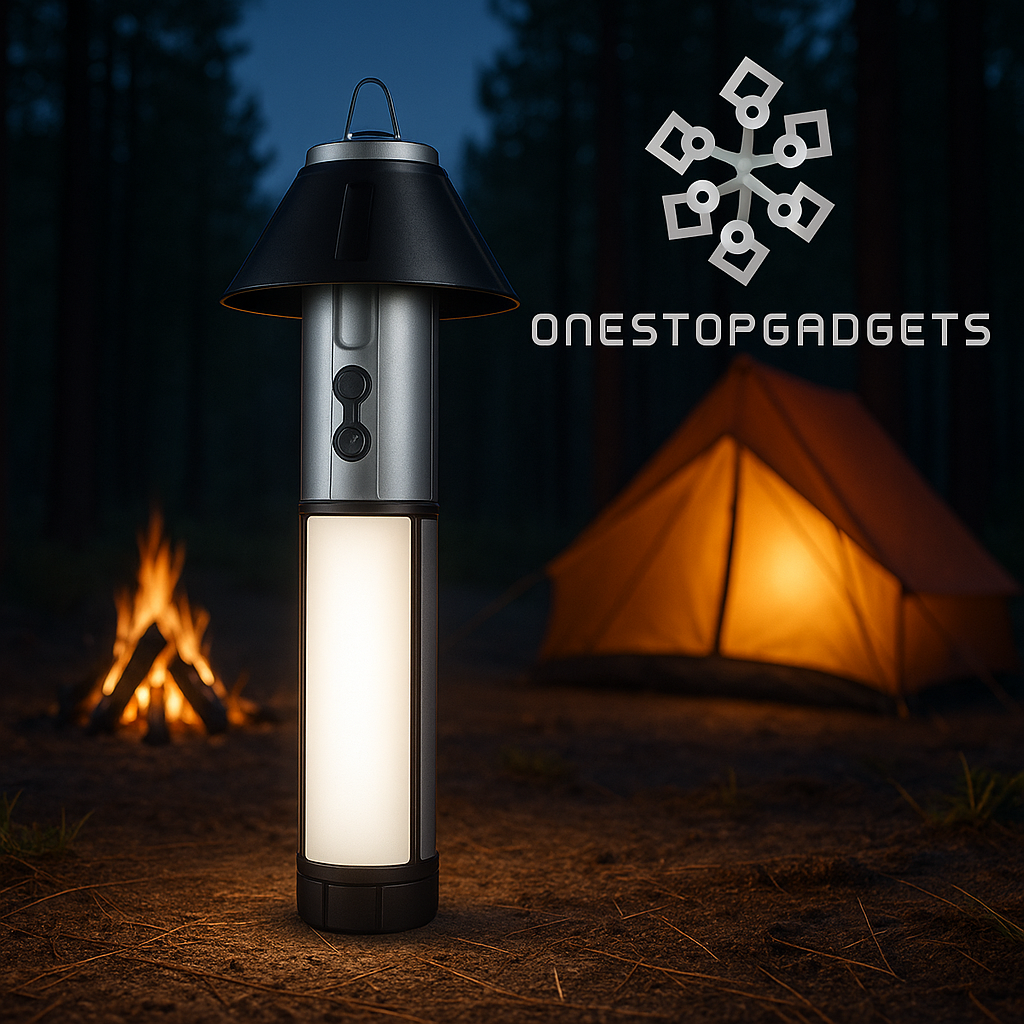 2-in-1 Telescopic Camping Light & Flashlight