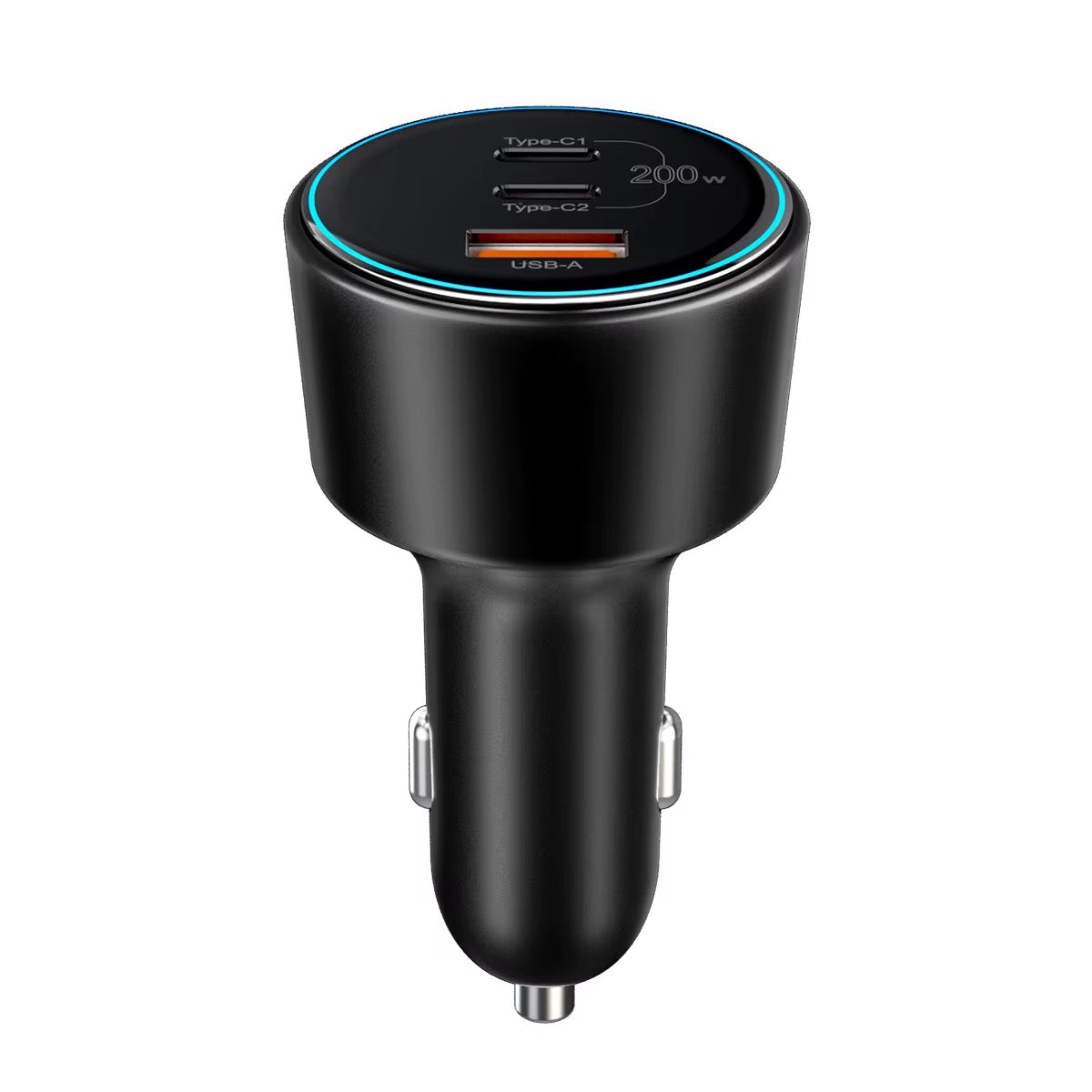 200W USB-C/USB Car Charger