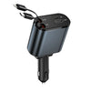 4-in-1 Retractable Fast Car Charger