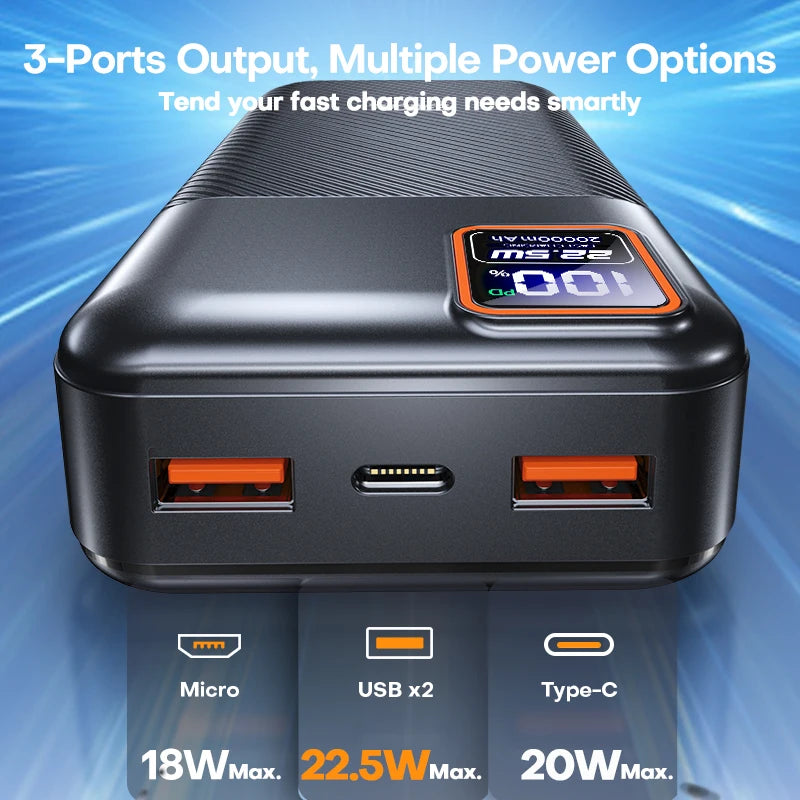 Portable Fast-Charging Power Bank