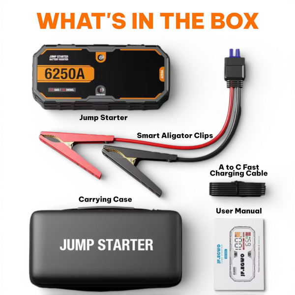 6250A Portable Jump Start Pack